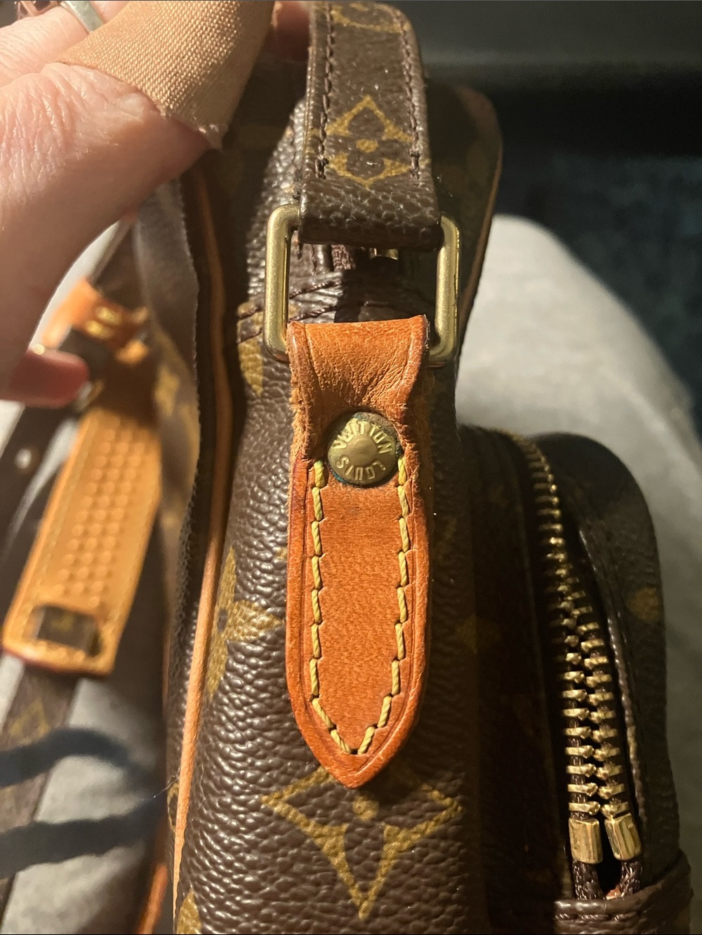 Vintage Louis Vuitton Monogram Amazon Shoulder Bag - Picture 8 of 11